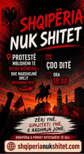 S’ndalen protestat masive për dorëheqjen e Ramës, qytetarët 