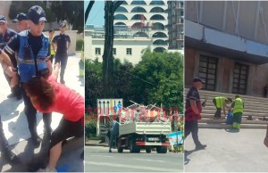 protesta stolat kryeministria tirane