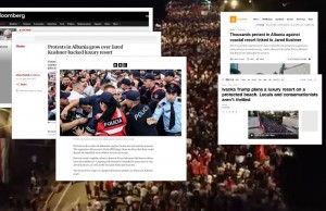 protestat mediat e huajka