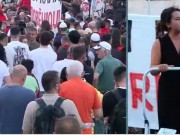 Amendamenti i PE, protestuesja: Moratoriumi kërkon pezullimin e lejeve në Zvërnec, Rrjoll, Darzezë! Ta vazhdojmë revolucionin