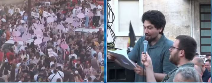  Duhet qeveri tranzitore  ajka e kombit   Qytetari  Rama dhe Berisha ta qajnë lirinë  Të protestojmë para selive të partive të vjetra  PD dhe PS 