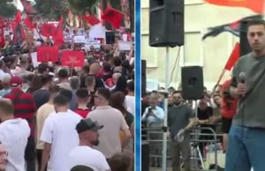 protestuesi nga kosova