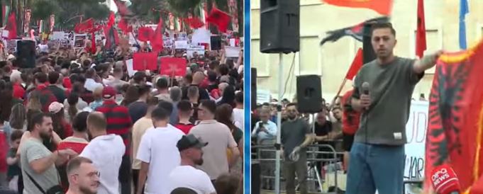  Nuk ikim nga ky shesh  Ironia e aktivistit  Rama me zor i mblodhi 3500 vetë në Vlorë  aq i mbledh edhe Saliu o ditëzi 