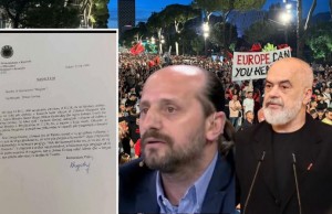rama goxhaj protesta