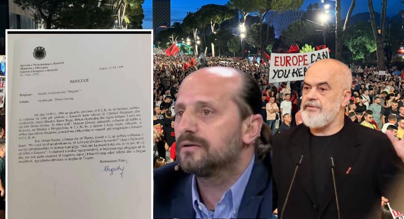 rama goxhaj protesta