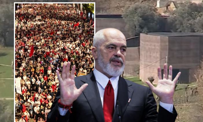 Nga apartamenti i vëllait emigrant  sot Rama jeton në sarajet e Surrelit  Shqiptarët prej 18 ditësh në protestë  Ndihemi emigrantë në vendin tonë 