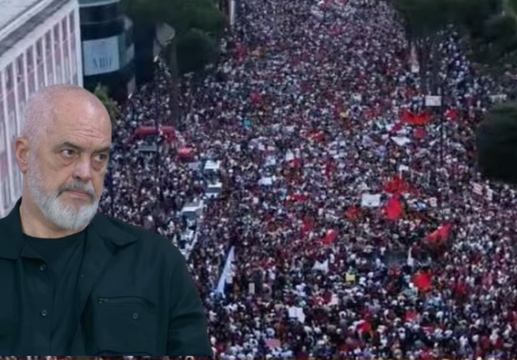 Mijëra qytetarë në shesh kërkojnë largimin e tij  reagon Rama  i drejtohet CNN  S ka ende as projekt dhe as leje ndërtimi  Ekziston vetëm një vizion dhe një plan