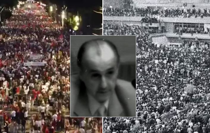 Sot revolta e mijëra shqiptarëve për largimin e Ramës  Çfarë ndodhi në vitin 1990  propozimet e Ramiz Alisë për të shuar protestat e studentëve  Diskutimet sekrete