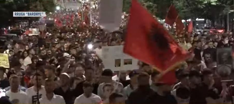 rruga bardhyl protesta