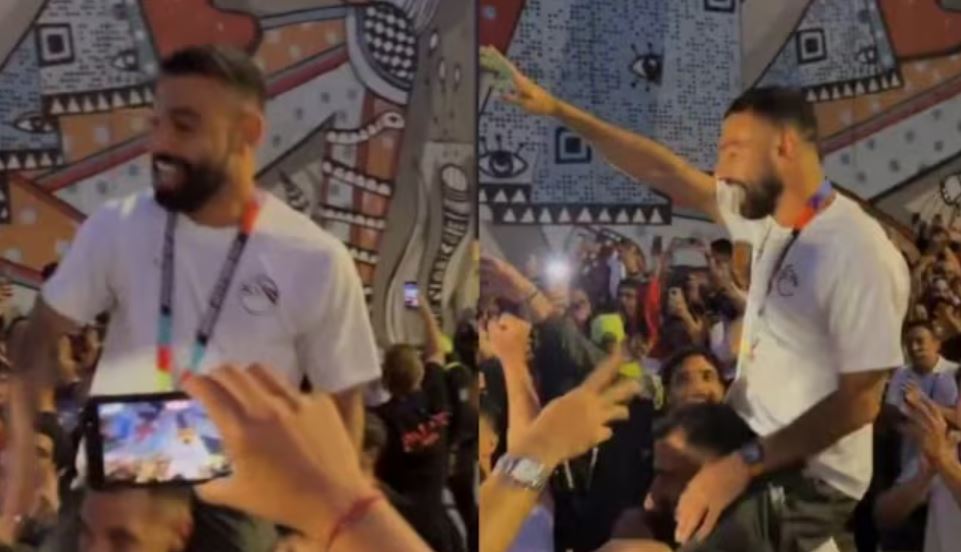 VIDEO  Fitorja e parë e Egjiptit në Botëror  Salah  tërbohet  me tifozët në festën e çmendur në rrugët e Vankuverit