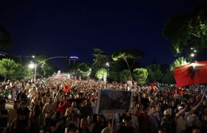 shqiperi proteste