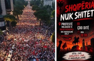 shqiperia nuk shitet protesta