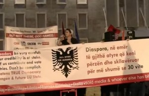 shqiptari proteste