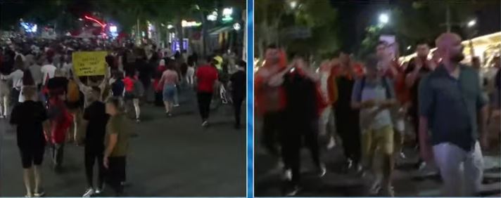 skenderbej proteste