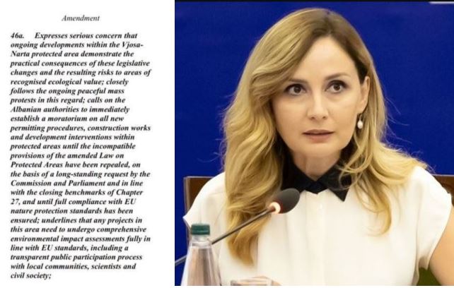  Rama dizinformuesi më i madh në Shqipëri   Jorida Tabaku  PE kërkon shfuqizimin e ndryshimeve për zonat e mbrojtura dhe ligjit të investimeve strategjike