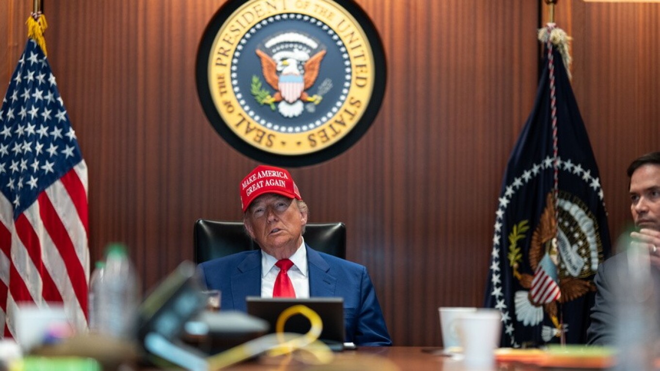 trump rubio situation room