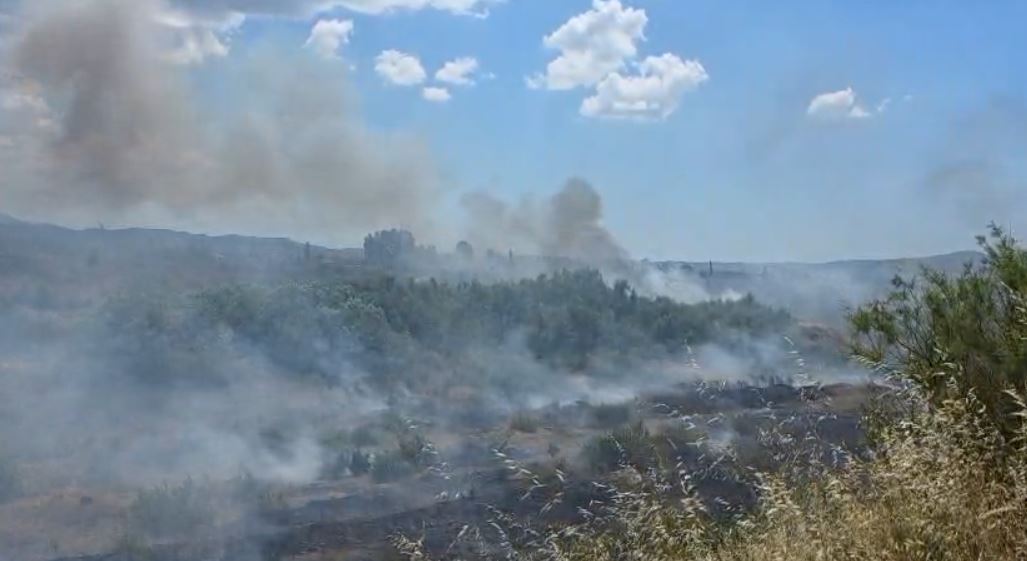 zjarri elbasan landfill