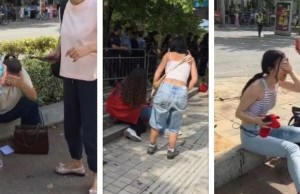 Hedhja e gazit ndaj aktivisteve