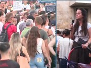 “46 ditë protestë, Rama jep dorëheqje!”- Aktivistja Vatnikaj: Duam Shqipërinë që nuk qeveriset nga bandat apo krimi! Kryeministri të ketë vetëm dy mandate