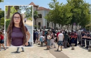 arvina lleshi protesta