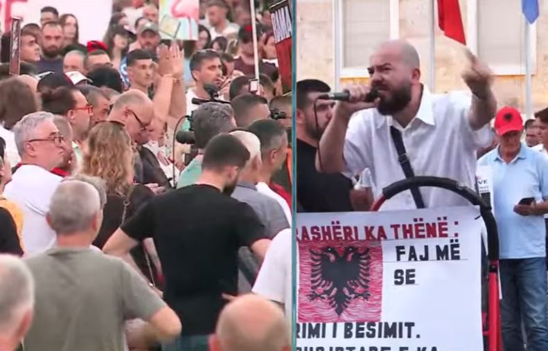 balluku proteste