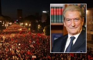 berisha protesta