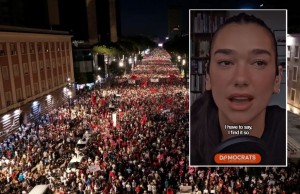 dua lipa protesta