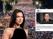 Protestat masive kundër qeverisë Rama, media italiane: Dua Lipa ndan shqetësimet e qytetarëve, mobilizimin popullor e quan frymëzues