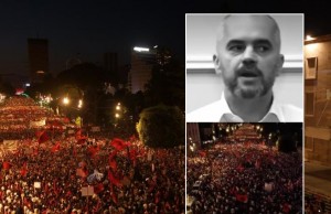 edi rama protesta