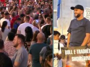 “I gjithë shteti sot në shërbim të Kanye West”- Aktivisti Edison Lika: Edhe autobusët që nuk vijnë kurrë për qytetarët kanë emrin e tij! Prapë në këtë shesh jemi më shumë se në stadium