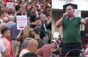 emigranti protestet