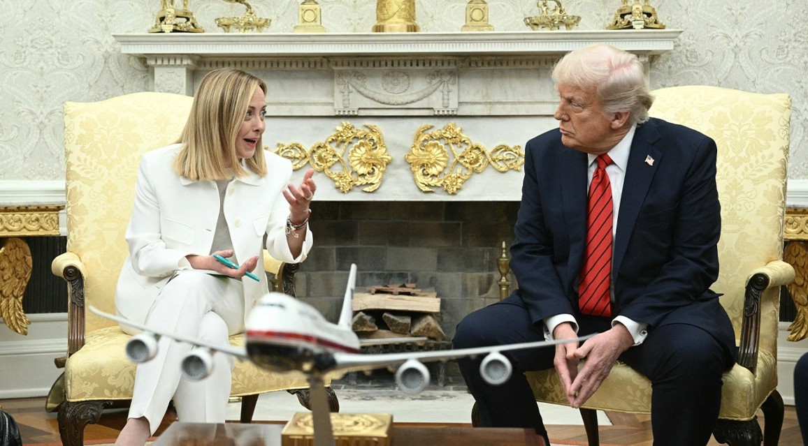 meloni trump