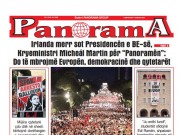 LEXO faqen e parë të Gazetës Panorama, datë 1 Korrik 2026