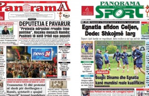 panorama gazetat 22 korrik