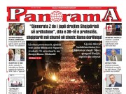 LEXO faqen e parë të Gazetës Panorama, datë 6 Korrik 2026