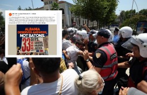 protesta demokratet evropiane