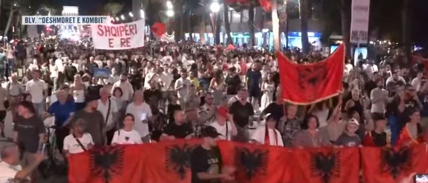 protesta foto bulevard