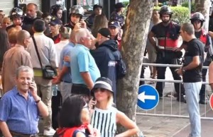 protesta policia
