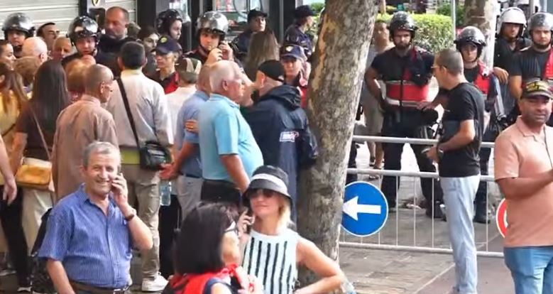 protesta policia