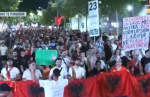 protesta rruge tirane