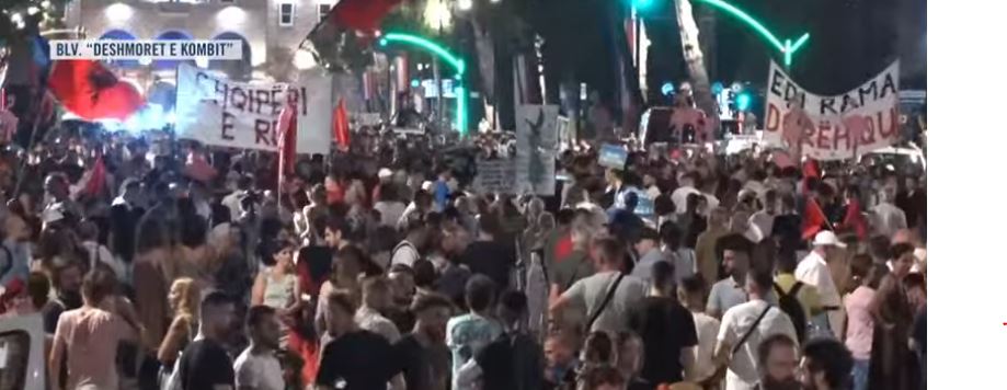 protesta shesh sot