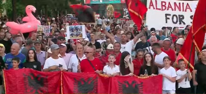 protesta sot shesh