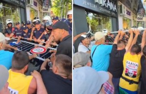 protestuesit heqin gardhin