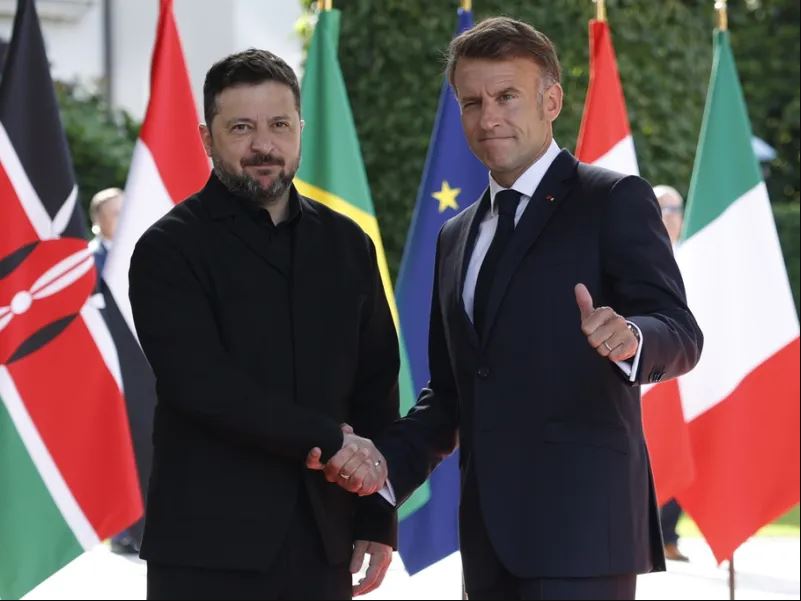zelensky macron